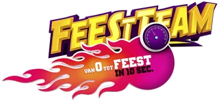 Feestteam logo: van 0 tot feest in 10 seconden